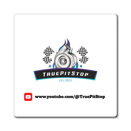 TruePitStop Magnet (White)